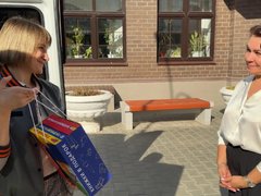 Энергетики Т Плюс подарили говорящие книги слабовидящим детям Саратова
