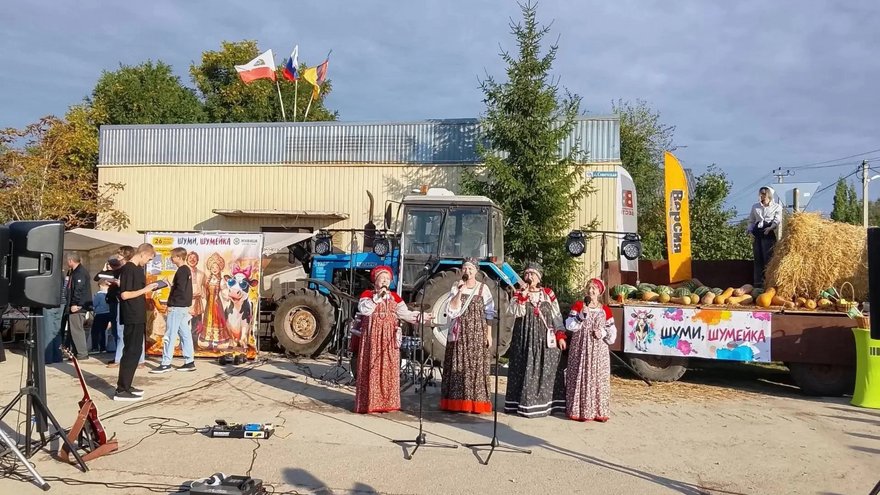 Коровы сорвали конкурс красоты в Саратовской области