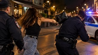 После пьянки в кафе матершинница ударила полицейского сумкой: решение суда