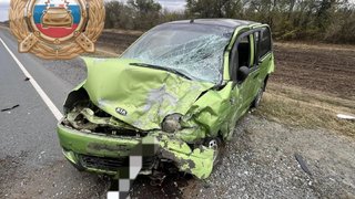 На трассе в левобережье разбился водитель легковушки
