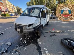 В Балакове Газель насмерть сбила 18-летнего мотоциклиста