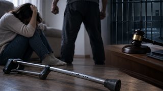 Балаковец избил женщину костылем и стал уголовником