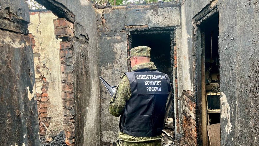 В Саратовской области на пожаре погибла 53-летняя женщина