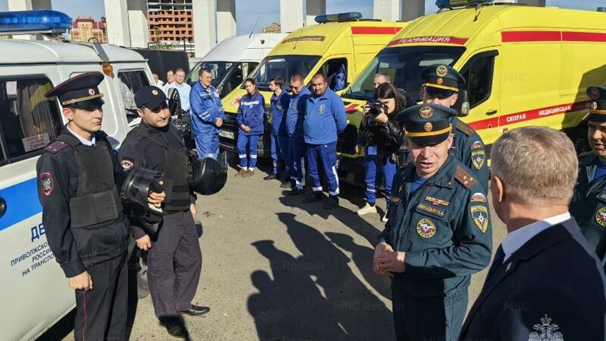 В Саратовской области три дня отрабатывали защиту жилых домов, заводов и сельхозживотных