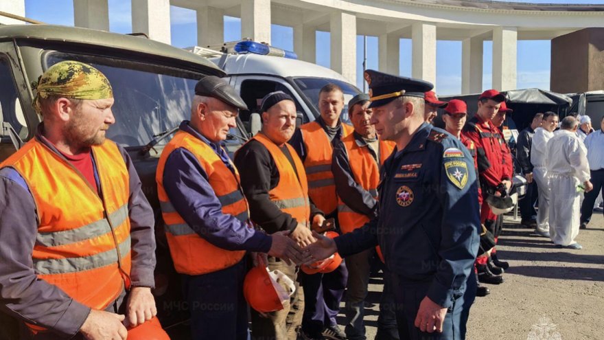 В Саратовской области три дня отрабатывали защиту жилых домов, заводов и сельхозживотных