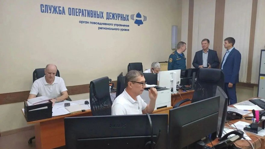В Саратовской области три дня отрабатывали защиту жилых домов, заводов и сельхозживотных