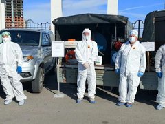 В Саратовской области три дня отрабатывали защиту жилых домов, заводов и сельхозживотных