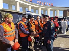В Саратовской области три дня отрабатывали защиту жилых домов, заводов и сельхозживотных