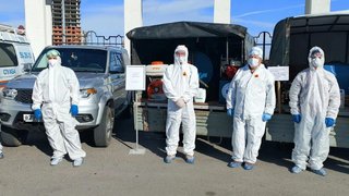 В Саратовской области три дня отрабатывали защиту жилых домов, заводов и сельхозживотных