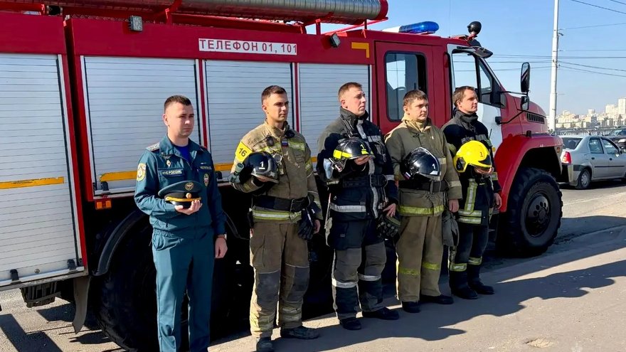 В Саратове почтили память погибших в 2003 году пожарных