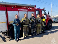 В Саратове почтили память погибших в 2003 году пожарных