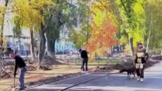 Современные скамейки и урны, тропинки для собак, велодорожки: мэр рассказал о благоустройстве саратовского сквера