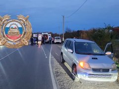 В Саратовской области мотоциклист попал в больницу