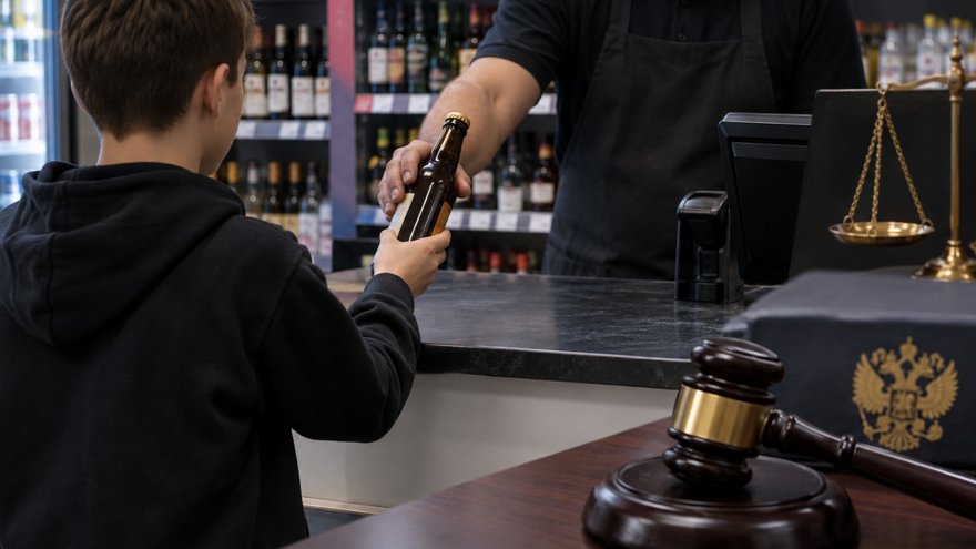 В Саратовской области мужчина продал алкоголь подростку и стал уголовником
