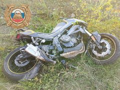 В Энгельсе мотоциклист пострадал в тройной аварии