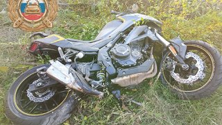В Энгельсе мотоциклист пострадал в тройной аварии