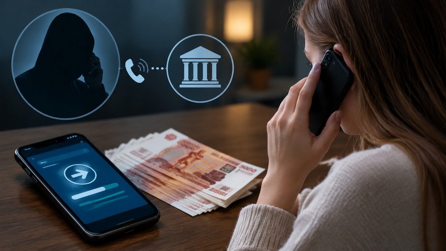 Мошенники убедили 18-летнюю девушку из Энгельса отправить 450 тысяч рублей на безопасный счет