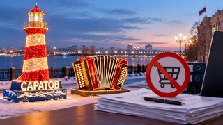 Жалоба из Петербурга остановила закупку новогодних украшений в Саратове