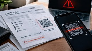 Мошенники рассылают россиянам фальшивые квитанции с QR-кодами