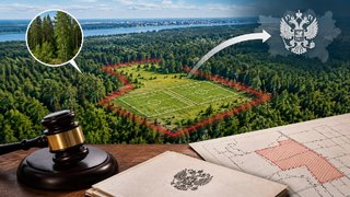 У землевладельца отобрали незаконно полученный участок с лесом в 2 футбольных поля