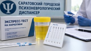 Саратовский диспансер потратит почти 16 млн рублей на экспресс-тесты на наркотики